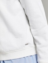 Loose sweat-jacket with a hood - Women - Off White Loose sweat-jacket with a hood - Women - Off White - 10 - TOM TAILOR Denim