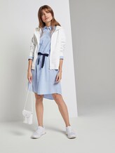 Loose sweat-jacket with a hood - Women - Off White Loose sweat-jacket with a hood - Women - Off White - 3 - TOM TAILOR Denim