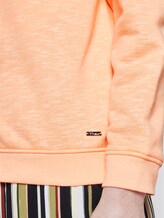 Losse sweater met hoodie - Vrouwen - dark papaya neon orange Losse sweater met hoodie - Vrouwen - dark papaya neon orange - 10 - TOM TAILOR Denim