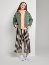 Losse sweater met hoodie - Vrouwen - dark papaya neon orange Losse sweater met hoodie - Vrouwen - dark papaya neon orange - 3 - TOM TAILOR Denim