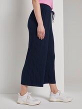 Plissée Culotte-Hose - Frauen - Real Navy Blue Plissée Culotte-Hose - Frauen - Real Navy Blue - 11 - TOM TAILOR Denim