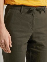 Slim Chino Hose mit elastischem Bund - Frauen - Woodland Green Slim Chino Hose mit elastischem Bund - Frauen - Woodland Green - 10 - TOM TAILOR