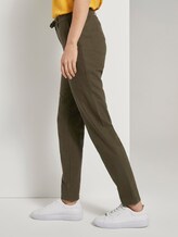 Slim Chino Hose mit elastischem Bund - Frauen - Woodland Green Slim Chino Hose mit elastischem Bund - Frauen - Woodland Green - 11 - TOM TAILOR