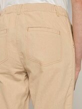 Slanke chino broek met elastische tailleband - Vrouwen - cream toffee Slanke chino broek met elastische tailleband - Vrouwen - cream toffee - 9 - TOM TAILOR