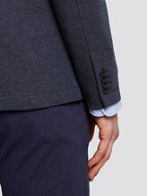 Jersey jacket in a melange look - Men - after dark blue white melange Jersey jacket in a melange look - Men - after dark blue white melange - 10 - TOM TAILOR