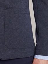 Jersey jacket in a melange look - Men - after dark blue white melange Jersey jacket in a melange look - Men - after dark blue white melange - 9 - TOM TAILOR