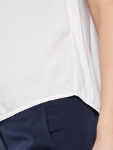 Blusen-Top mit V-Ausschnitt - Frauen - Whisper White Blusen-Top mit V-Ausschnitt - Frauen - Whisper White - 10 - TOM TAILOR