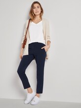 Blusen-Top mit V-Ausschnitt - Frauen - Whisper White Blusen-Top mit V-Ausschnitt - Frauen - Whisper White - 3 - TOM TAILOR