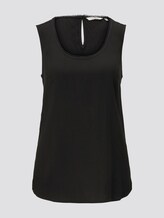 Fließende Bluse - Frauen - Deep Black Fließende Bluse - Frauen - Deep Black - 7 - TOM TAILOR