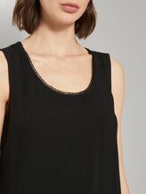Fließende Bluse - Frauen - Deep Black Fließende Bluse - Frauen - Deep Black - 9 - TOM TAILOR