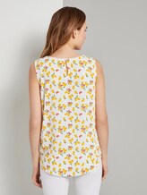 Fließende Bluse - Frauen - offwhite fruit minimal Fließende Bluse - Frauen - offwhite fruit minimal - 2 - TOM TAILOR