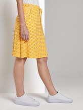 Gemusterter Mini-Rock aus Jersey - Frauen - yellow dot design Gemusterter Mini-Rock aus Jersey - Frauen - yellow dot design - 11 - TOM TAILOR
