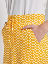 Gemusterter Mini-Rock aus Jersey - Frauen - yellow dot design Gemusterter Mini-Rock aus Jersey - Frauen - yellow dot design - 9 - TOM TAILOR