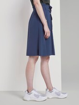 Paperbag Midi-Rock mit Taschen - Frauen - Sky Captain Blue Paperbag Midi-Rock mit Taschen - Frauen - Sky Captain Blue - 11 - TOM TAILOR