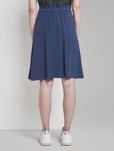 Paperbag Midi-Rock mit Taschen - Frauen - Sky Captain Blue Paperbag Midi-Rock mit Taschen - Frauen - Sky Captain Blue - 2 - TOM TAILOR