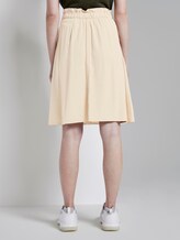 Paperbag Midi-Rock mit Taschen - Frauen - cream toffee Paperbag Midi-Rock mit Taschen - Frauen - cream toffee - 2 - TOM TAILOR
