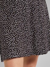 Patterned jersey skirt - Women - black offwhite dot print Patterned jersey skirt - Women - black offwhite dot print - 10 - TOM TAILOR
