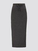 Jersey Maxirock mit Seitenschlitzen - Frauen - black thin stripes Jersey Maxirock mit Seitenschlitzen - Frauen - black thin stripes - 7 - TOM TAILOR