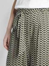 Fließende Culotte-Hose mit Musterung - Frauen - khaki dot design Fließende Culotte-Hose mit Musterung - Frauen - khaki dot design - 10 - TOM TAILOR