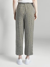 Fließende Culotte-Hose mit Musterung - Frauen - khaki dot design Fließende Culotte-Hose mit Musterung - Frauen - khaki dot design - 2 - TOM TAILOR