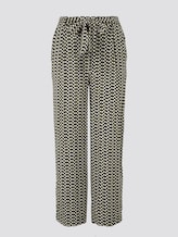 Fließende Culotte-Hose mit Musterung - Frauen - khaki dot design Fließende Culotte-Hose mit Musterung - Frauen - khaki dot design - 7 - TOM TAILOR