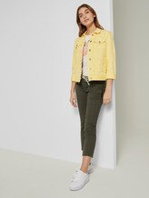 Tapered Relaxed Hose mit Bandgürtel - Frauen - Woodland Green Tapered Relaxed Hose mit Bandgürtel - Frauen - Woodland Green - 3 - TOM TAILOR