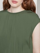 Blusenshirt mit Wickeldetail am Rücken - Frauen - olive green Blusenshirt mit Wickeldetail am Rücken - Frauen - olive green - 9 - TOM TAILOR Denim