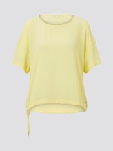 Oversize Kurzarmbluse - Frauen - daffodil yellow Oversize Kurzarmbluse - Frauen - daffodil yellow - 7 - TOM TAILOR Denim