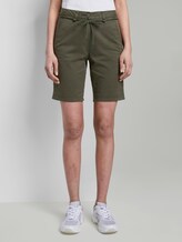 Chino Relaxed Bermuda shorts - Vrouwen - Woodland Green Chino Relaxed Bermuda shorts - Vrouwen - Woodland Green - 1 - TOM TAILOR