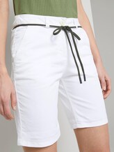 Chino Relaxed Bermuda shorts - Vrouwen - White Chino Relaxed Bermuda shorts - Vrouwen - White - 10 - TOM TAILOR