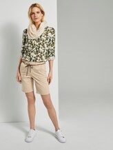 Chino Relaxed Bermuda Shorts - Frauen - cream toffee Chino Relaxed Bermuda Shorts - Frauen - cream toffee - 3 - TOM TAILOR