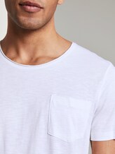 Basic T-Shirt mit Bio-Baumwolle - Männer - White Basic T-Shirt mit Bio-Baumwolle - Männer - White - 9 - TOM TAILOR Denim