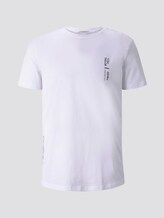 T-Shirt mit Bio-Baumwolle - Männer - White T-Shirt mit Bio-Baumwolle - Männer - White - 7 - TOM TAILOR Denim