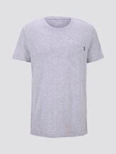 Gestreiftes T-Shirt mit Brusttasche - Männer - grey yarn dye stripe Gestreiftes T-Shirt mit Brusttasche - Männer - grey yarn dye stripe - 7 - TOM TAILOR Denim