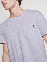 Gestreiftes T-Shirt mit Brusttasche - Männer - grey yarn dye stripe Gestreiftes T-Shirt mit Brusttasche - Männer - grey yarn dye stripe - 9 - TOM TAILOR Denim