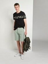 T-Shirt mit horizontalem Streifenprint - Männer - Black T-Shirt mit horizontalem Streifenprint - Männer - Black - 3 - TOM TAILOR Denim