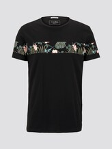 T-Shirt mit horizontalem Streifenprint - Männer - Black T-Shirt mit horizontalem Streifenprint - Männer - Black - 7 - TOM TAILOR Denim