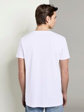 Fotoprint T-Shirt mit Bio-Baumwolle - Männer - White Fotoprint T-Shirt mit Bio-Baumwolle - Männer - White - 2 - TOM TAILOR Denim