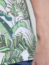 T-Shirt mit Allover-Print - Männer - white botanical grid print T-Shirt mit Allover-Print - Männer - white botanical grid print - 10 - TOM TAILOR Denim