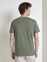 T-Shirt mit Allover-Print - Männer - green hexagonal grid print T-Shirt mit Allover-Print - Männer - green hexagonal grid print - 2 - TOM TAILOR Denim