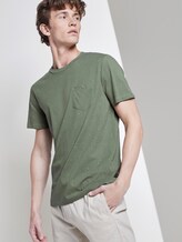 T-Shirt mit Allover-Print - Männer - green hexagonal grid print T-Shirt mit Allover-Print - Männer - green hexagonal grid print - 5 - TOM TAILOR Denim
