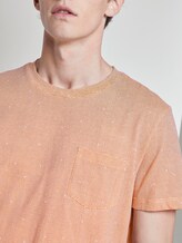 T-Shirt mit Allover-Print - Männer - orange hexagonal grid print T-Shirt mit Allover-Print - Männer - orange hexagonal grid print - 9 - TOM TAILOR Denim