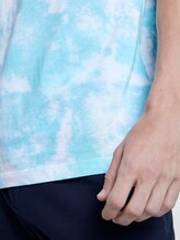 Batik T-Shirt mit Print - Männer - blue two colored batik print Batik T-Shirt mit Print - Männer - blue two colored batik print - 10 - TOM TAILOR Denim