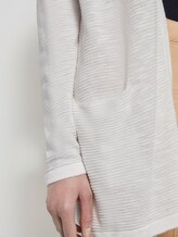 Langer strukturierter Cardigan - Frauen - Whisper White Langer strukturierter Cardigan - Frauen - Whisper White - 10 - TOM TAILOR