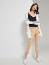 Langer strukturierter Cardigan - Frauen - Whisper White Langer strukturierter Cardigan - Frauen - Whisper White - 3 - TOM TAILOR