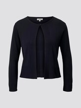 Kurzer Cardigan mit 3/4-Arm - Frauen - Sky Captain Blue Kurzer Cardigan mit 3/4-Arm - Frauen - Sky Captain Blue - 7 - TOM TAILOR