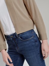 Short cardigan with 3/4 sleeves - Women - cream toffee Short cardigan with 3/4 sleeves - Women - cream toffee - 10 - TOM TAILOR