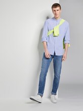 Strukturiertes Hemd mit Turn-Ups - Männer - Blue Younder Strukturiertes Hemd mit Turn-Ups - Männer - Blue Younder - 3 - TOM TAILOR Denim