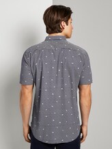 Gepunktetes Hemd - Männer - navy yd stripe mini print Gepunktetes Hemd - Männer - navy yd stripe mini print - 2 - TOM TAILOR Denim