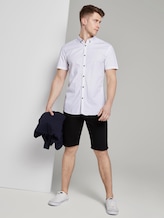 Gepunktetes Hemd - Männer - navy diamond stroke print Gepunktetes Hemd - Männer - navy diamond stroke print - 3 - TOM TAILOR Denim